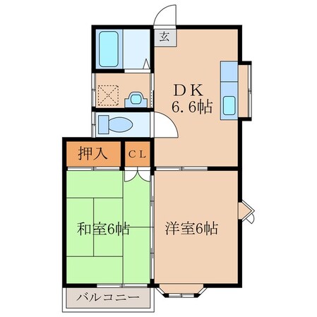 パールハウスの物件間取画像